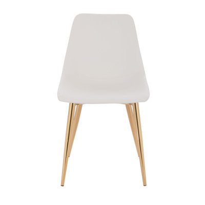 Leather Upholstered Side Chair