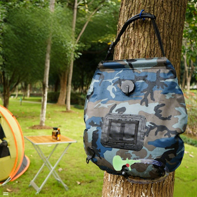 Solar Shower Bag 5 Gal/20L With Shower Head