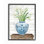 «Fresh White Tulips on Blue Floral Vase» par Cindy Jacobs - impression d'art graphique