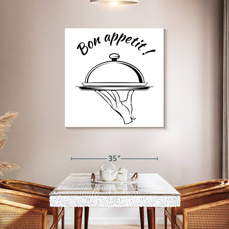 Tergel Bon Appetit Cloche, 39" H x 39" W