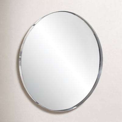 Stainless Steel Round Mirror