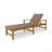 Wood + Wicker Chaise Lounge-1110444871