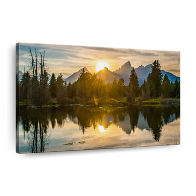 " Grand Teton Dramatic Sunset "