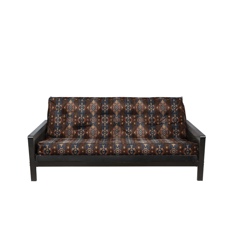 Matelas de futon Bryona, Minuit, 6", Lit simple