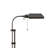 Metal Rectangular Floor Lamp with Adjustable Pole