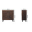 Solid Wood 2 - Door Rectangle Accent Cabinet