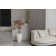 58.3'' Artificial Maple Leaf Tree In A Tall Beige Fiberstone Planter Perfect For Indoor And Outdoor Use