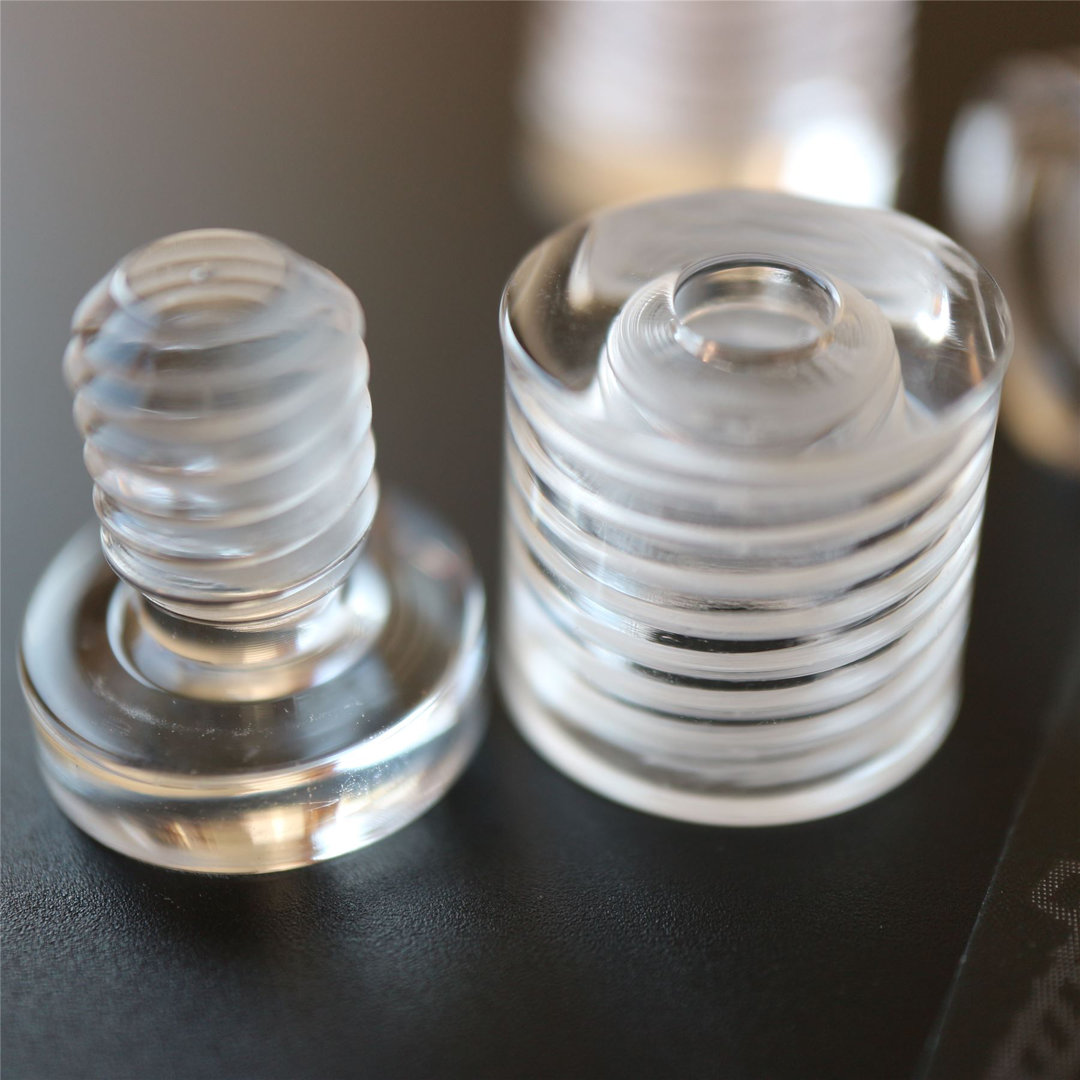 Clear Standoffs, Glass Like, Acrylic, transparent spacers, plastic, wallmount, display signs, through hole panels supports, Water Resistant, Anti-Corr