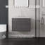 Meuble-lavabo flottant avec comptoir en marbre de culture et portes à fermeture en douceur-133668187