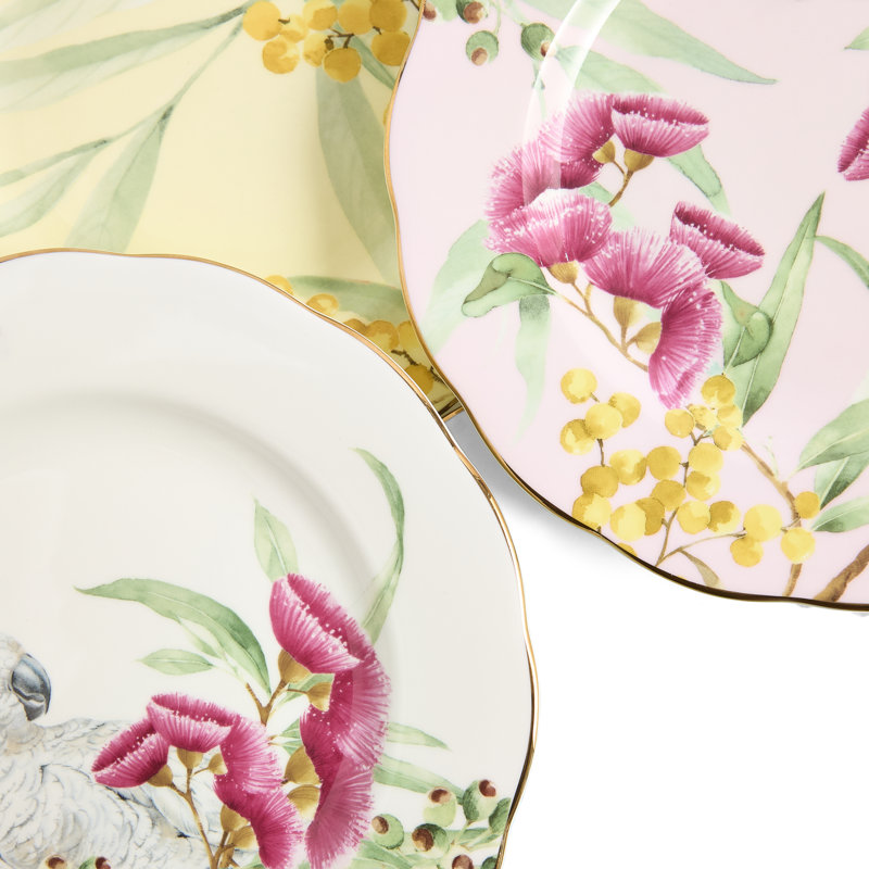 Ensemble de 4 assiettes de 7,9 po Royal Albert Miranda Kerr