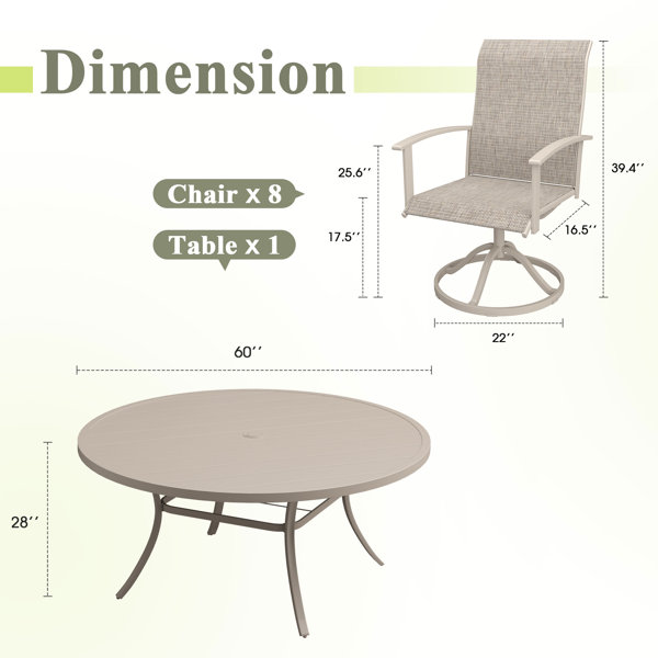 Dimensions du produit
