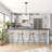 5 - Light Pendant Light with Glass Shade