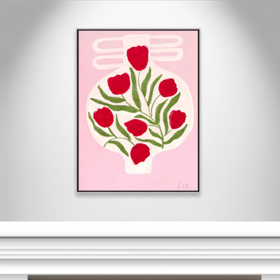 Vase No. 02 Print by Camilla Bergqvist