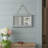 Hashveer Metal Flat Wall Mirror