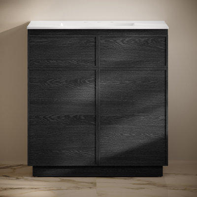 Meuble-lavabo autoportant 36 po avec comptoir St. Tropez