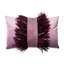 Ostrich Trim / Velvet - Orchid