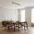 59 Inch Modern Line Rectangle LED Pendant Light Aluminum Suspension Dimming Island Kitchen Light-1944409431