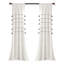 Paire de rideaux semi-transparents avec passe-tringle -1798734825-1798734829