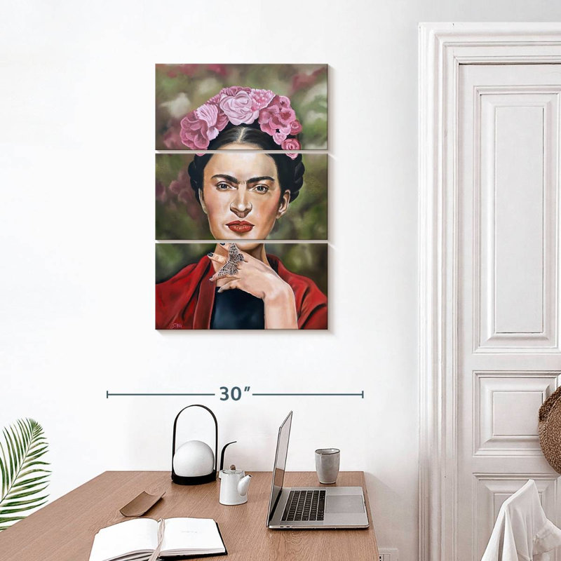 Leisha I Was Born A Painter, H 32 po x l 20 po