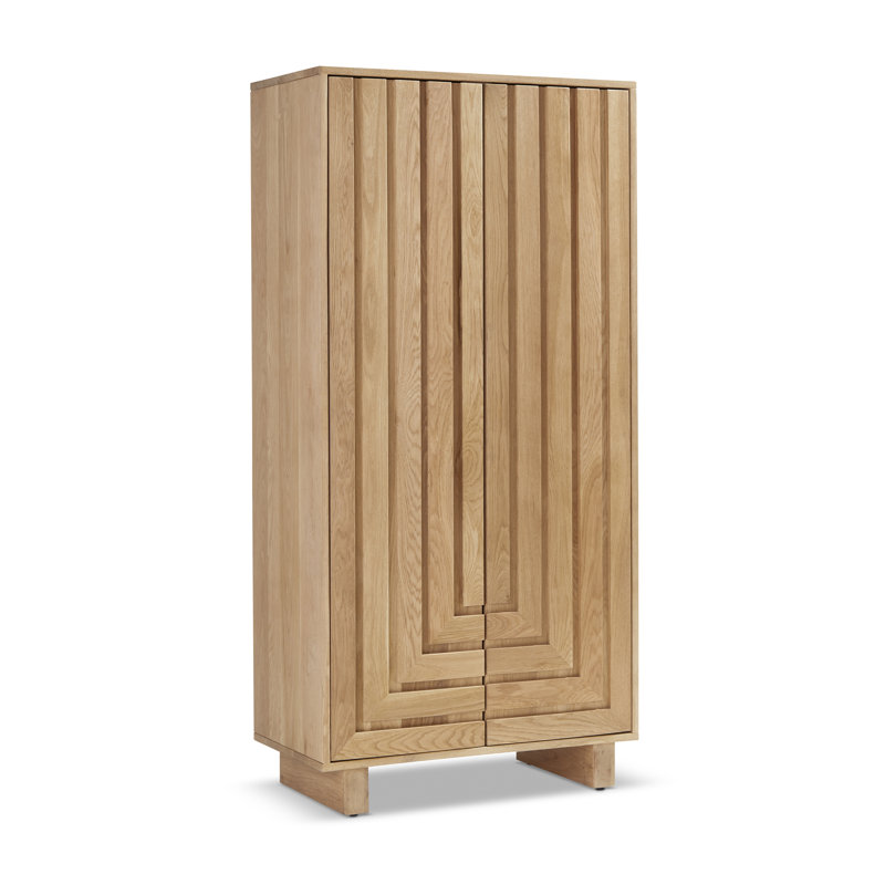 Grande armoire Sumi, Naturel / naturel