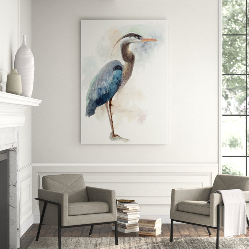 Moment Of Waiting II Print by Sara Brown, Knife Gel, 57" H x 40" W x 1.5" D