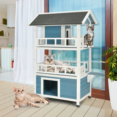 Maison de chat Morey Portable