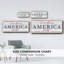 «God Bless America», toile encadrée-1838873743