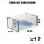 12 Pair Shoe Storage Box