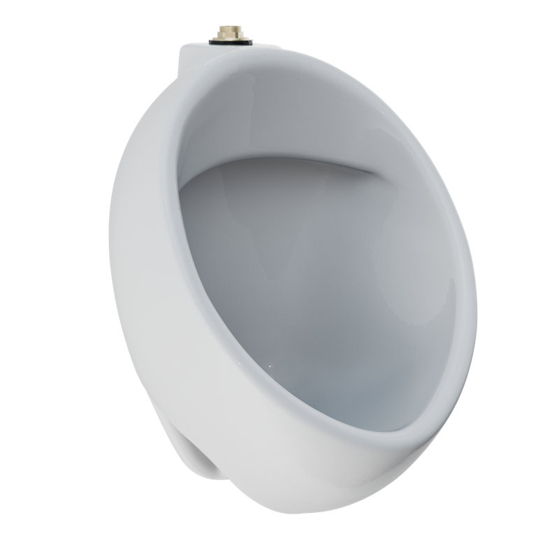 White Vitreous China Wall Mounted Commercial Urinal