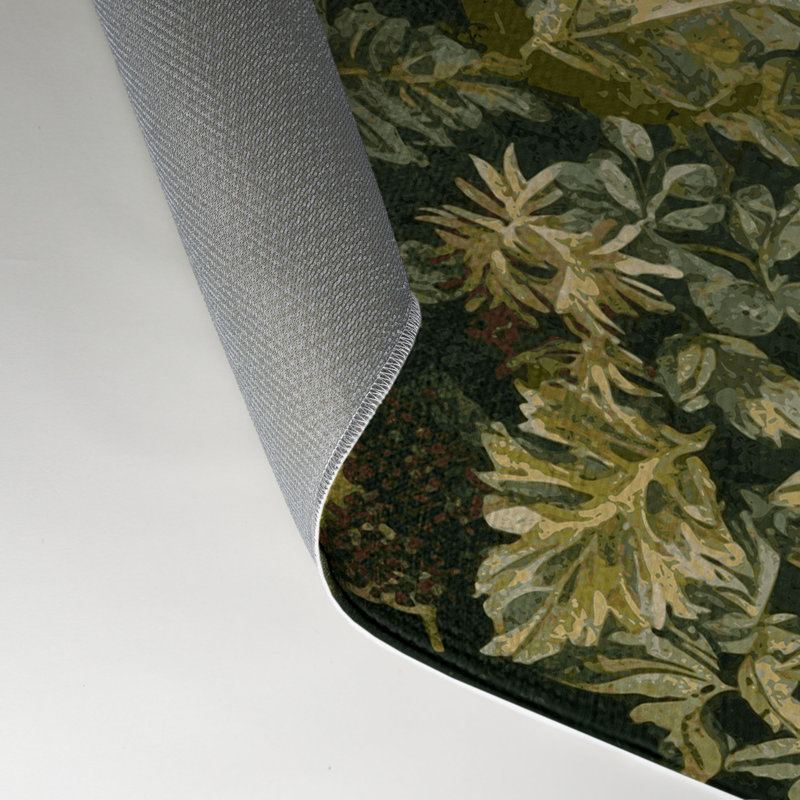 Tapis d'intérieur et d'extérieur vert Nature, Rectangulaire 3 pi x 5 pi