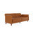Seylow 81.5'' Faux Leather Convertible Sofa-594362074