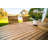 Extendable Teak Oval Solid Wood Dining Table