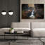 Toile épique Graffiti «Autumn At Rainbow Falls» par Rick Berk, 60 po x 40 po
