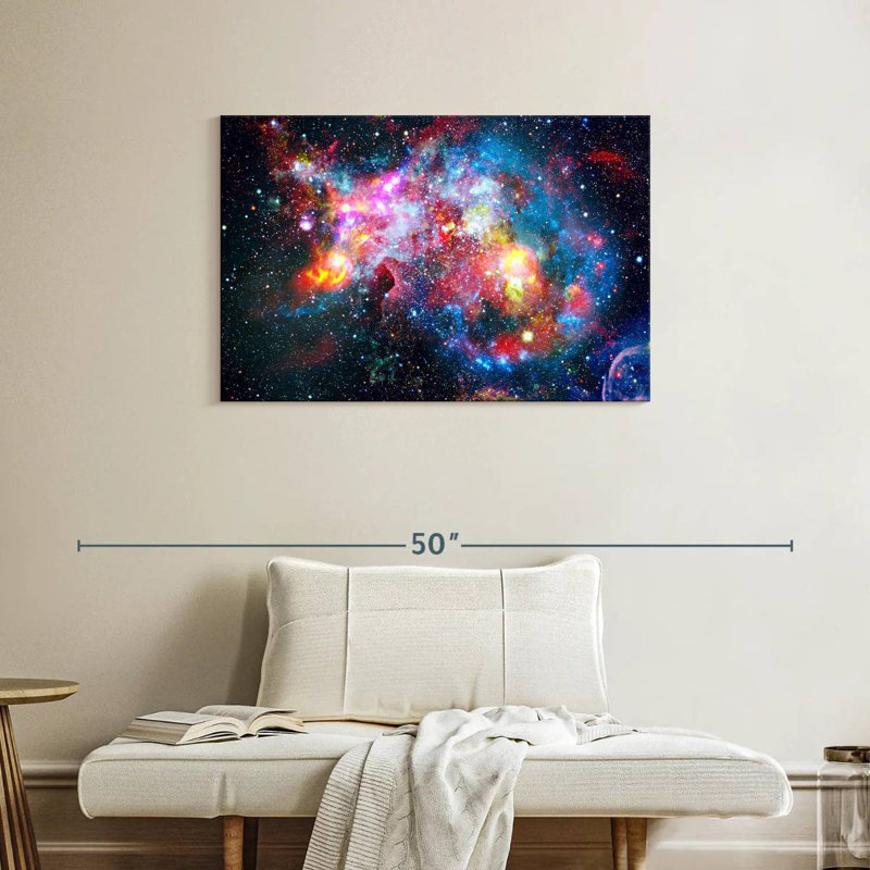 Oberle Nebula Clouds, 24" H x 36" W