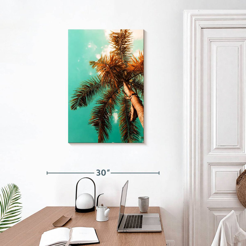 Harnek Simple Palm Tree, 30" H x 20" W