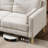 Lagoa 59.8" W Boucle Square Arm Loveseat-1553399631