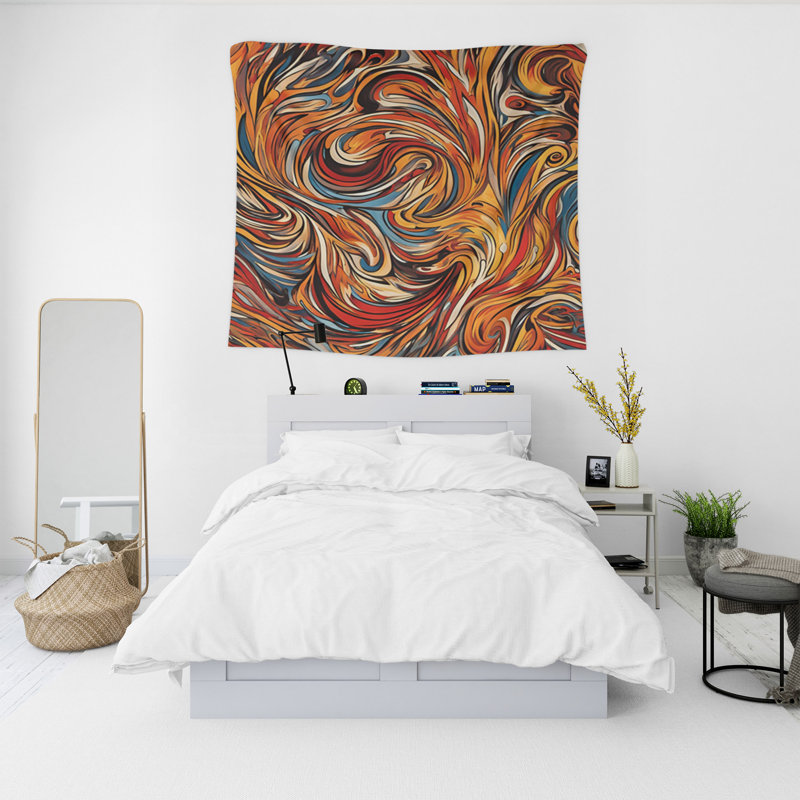 Tapisserie murale, H 88 po x l 104 po