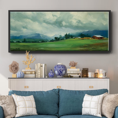 Wallowa Valley - reproduction encadrée sur toile