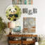 Horloge murale mignonne en bambou