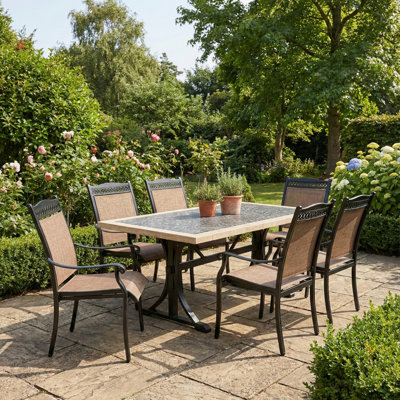 6 - Person Patio Dining Set with