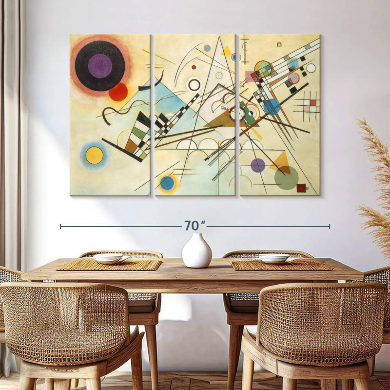 Avery Composition VIII, 14" H x 23" W