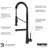 Karran Tumba Single-Handle Pull-Down Sprayer Kitchen Faucet-52509744