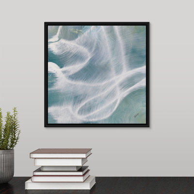 « blue aura i », peinture sur toile