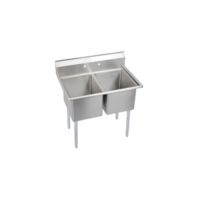 Dependabilt 43"" L x 23.81"" W Free Standing Service Sink -  Elkay, 2C18X18-0X