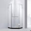 Porte de douche pivotante sans cadre l 36 "x H 79"