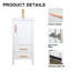 Ensemble de meuble-lavabo simple blanc 16 po