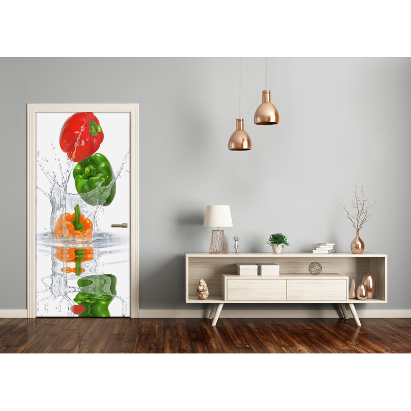 Pepper Door Decal
