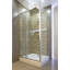 Bridgeway 1100mm W x 1850mm H Single Added Semi-Frameless Shower Door with Clear Glass