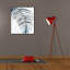 «Epic Graffiti» «Blue Feathered Palm 2» par Emma Scarvey, art mural sur toile, 26 po x 30 po-1886284708