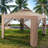 Shelter Garden Lawn 10 Ft. W x 10 Ft. D Steel Patio Gazebo-53453013